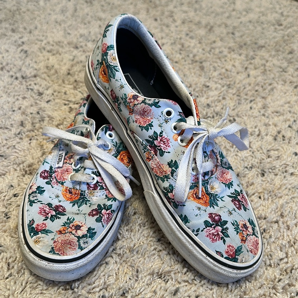 Floral Vans